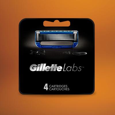 The Heated Razor by GilletteLabs Blade Refills (4 Count)