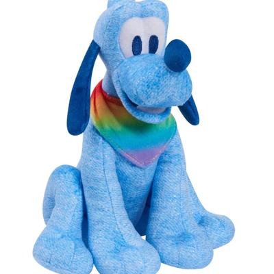 Disney Rainbow Collection Standard 8" Pride Rainbow Plush – Pluto