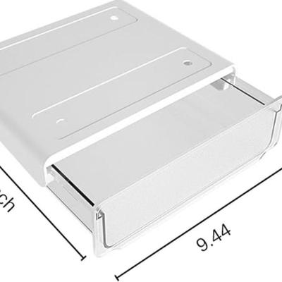 White Under Desk Drawer, Office Organizer, Storage Cabinet, Self-adhesive Organizer Box, Slide-out Cabinet, Desk Caddy