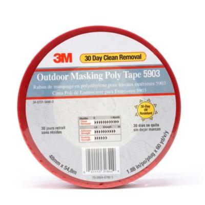 3M 5903 Red Stucco Masking Tape - 48 mm Width x 60 yd Length