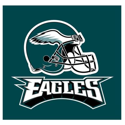 Creative Converting 16 Count Philadelphia Eagles Lunch Napkins