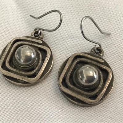 Abstract Vintage Earrings