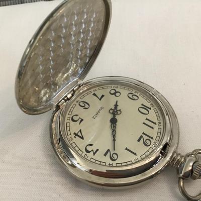 Silver Dragon pocket watch