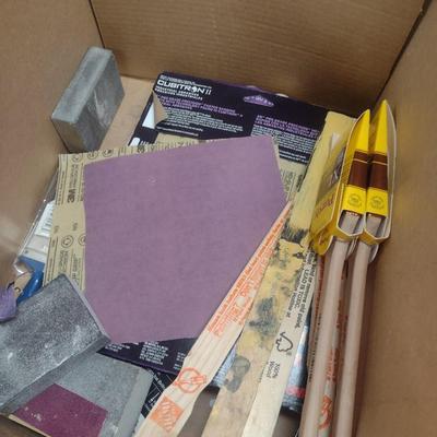 Big Assortment of Paint Brushes Mostly New Various Sizes (See all Pictures)