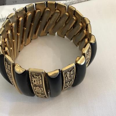 1950 Chinoisere Asian panel Expansion Bracelet