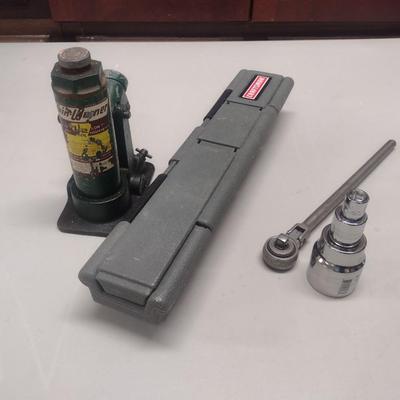 Craftsman Torque Wrench, Bottle Jack and Other