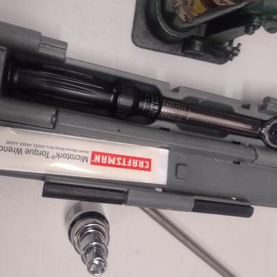 Craftsman Torque Wrench, Bottle Jack and Other