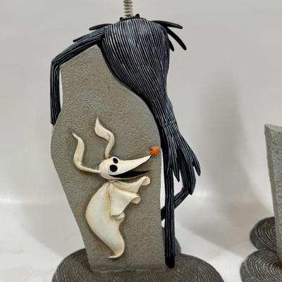 Vintage Disney Tim Burton's NIGHTMARE BEFORE CHRISTMAS JACK SALLY Resin Figurines