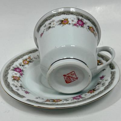 Collectible China Teacup and Saucer