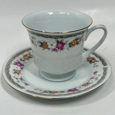 Collectible China Teacup and Saucer