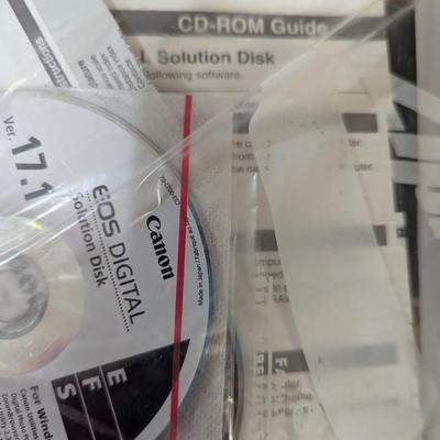 EOS Rebel X S Camera With Canon EF 50mm f/1.4 USM Lens & Manuals #33 (SR)