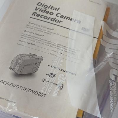 Sony DCR-DVD101 Digital DVD Video Camera Recorder/Handycam & Accessories Japan #34 (SR)