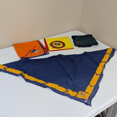 Vintage Boy Scout Scarves Camp Emerald Bay Amangamek-Wipit Lot 1 (SR)
