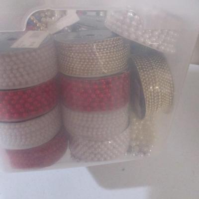 Array Of Treasured Trims Beads On Strings #23 (SR)