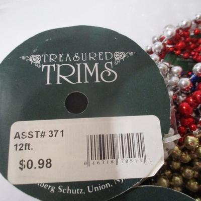 Array Of Treasured Trims Beads On Strings #23 (SR)