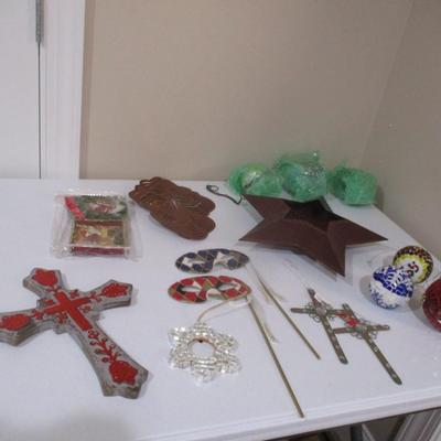 Christmas Decorations Ornaments Crosses #29 (SR)