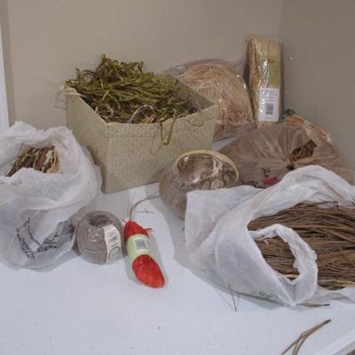 Pine Needle Hat/Basket Weaving Craft Material #30 (SR)