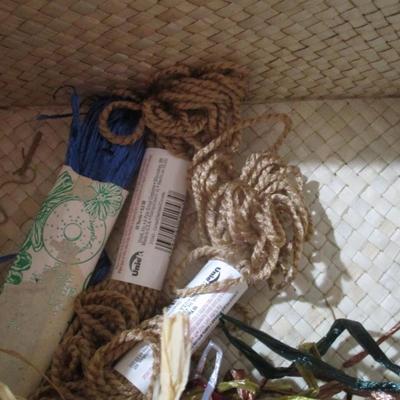 Pine Needle Hat/Basket Weaving Craft Material #30 (SR)