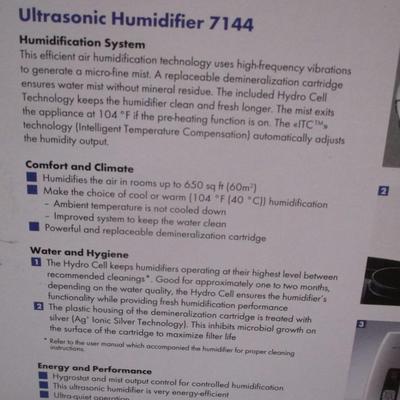 Air-O-Swiss Ultrasonic Humidifier 7144 (SR)