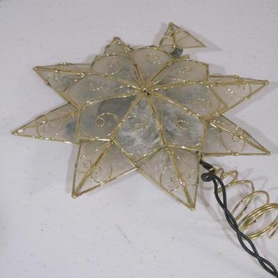 Vintage Lighted Tree Topper