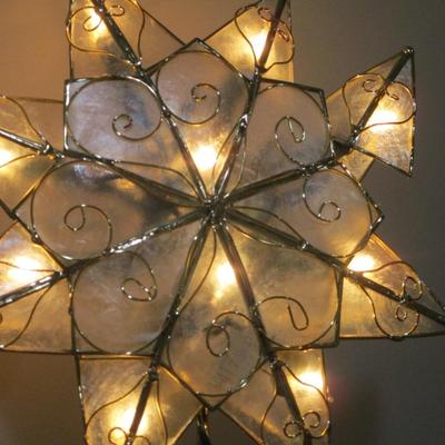 Vintage Lighted Tree Topper