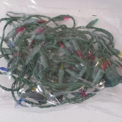 Array Of Stringed Christmas Lights
