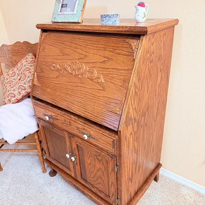 Lot 4: Secretary, Linens & More