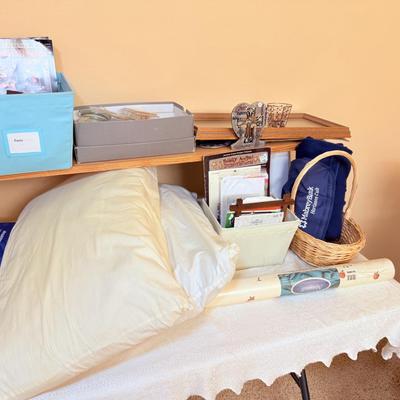 Lot 4: Secretary, Linens & More