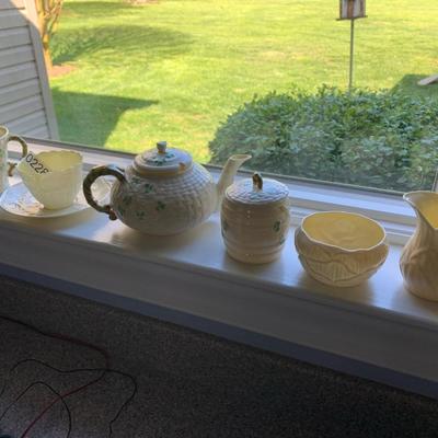 Belleek China Lot