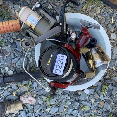Fishing Rod/Reels Lot