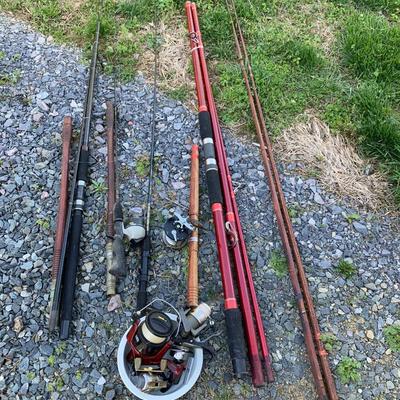 Fishing Rod/Reels Lot
