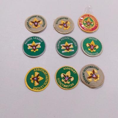 Boy Scouts Of America Embroidered Patches Lot A (SR)
