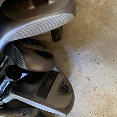 Golf Clubs & Bag