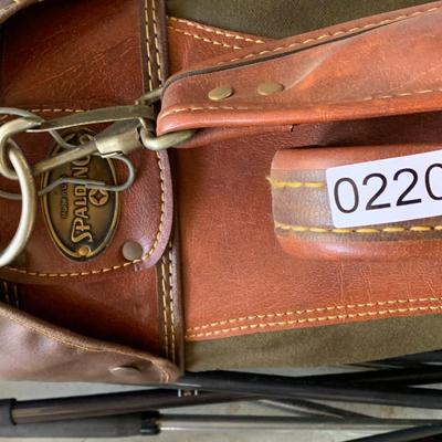 Golf Clubs & Bag