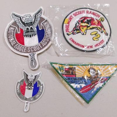 SF Valley Council National Eagle Scout Association Philmont Scout Ranch Patches