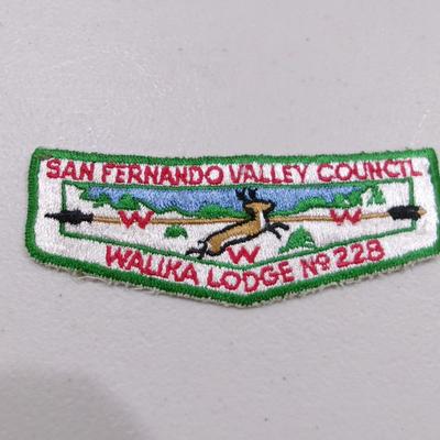 San Fernando Valley Council Walika Lodge No. 228 Sew On Patch - A (SR)