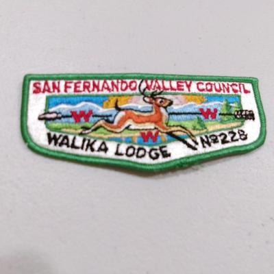 San Fernando Valley Council Walika Lodge No. 228 Sew On Patch - C (SR)