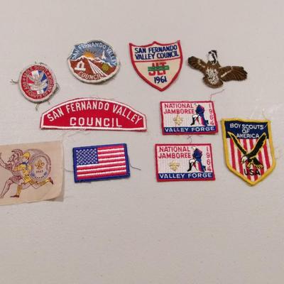 Embroidered Boy Scout Patches National Jamboree Valley Forge - E (SR)