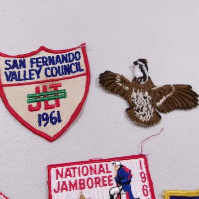 Embroidered Boy Scout Patches National Jamboree Valley Forge - E (SR)