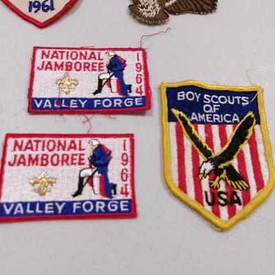 Embroidered Boy Scout Patches National Jamboree Valley Forge - E (SR)