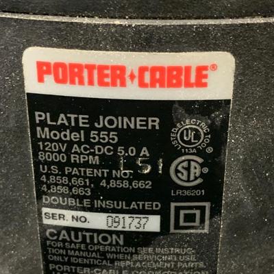 Porter-Cable Plate Joiner Model 555