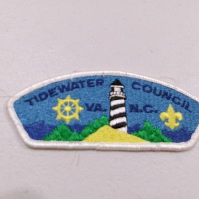 Boy Scouts Embroidered Patches Tidewater Council Gilwell Amangamek Wipit Lodge 470 - F (SR)