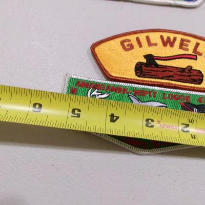 Boy Scouts Embroidered Patches Tidewater Council Gilwell Amangamek Wipit Lodge 470 - F (SR)