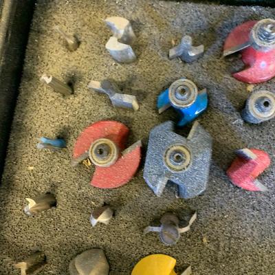 Black & Decker Router and Router Bits Lot