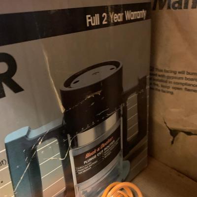 Black & Decker Router and Router Bits Lot