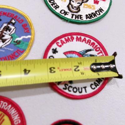 Boy Scouts Embroidered Patches Camp Marriott 11th World Jamboree Greece Area 12-E Conference Order Of The Arrow - H (SR)