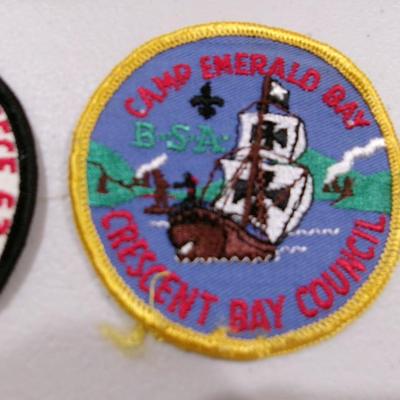 Boy Scouts Embroidered Patches Camp Marriott 11th World Jamboree Greece Area 12-E Conference Order Of The Arrow - H (SR)