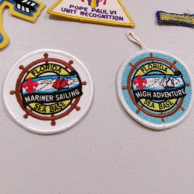 Philmont Scout Ranch Pope Paul VI Unit Florida Mariner Embroidered Patches - I (SR)