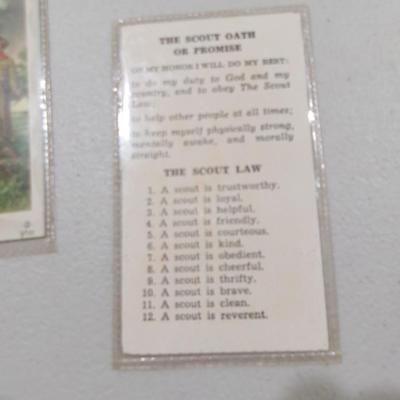The Scout Oath Of Promise & The Scout Law Cards (SR)