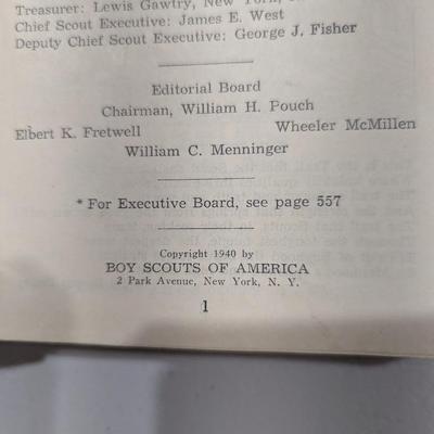 Boy Scout Handbooks 1948 (SR)